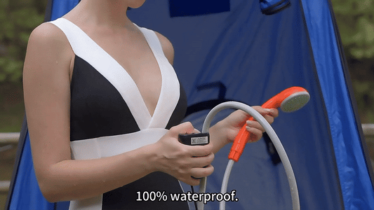 Portable Outdoor Shower Kit - USB Rechargeable