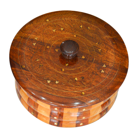 Elegance Wooden Hot Pot Keeps Food Hot for long time