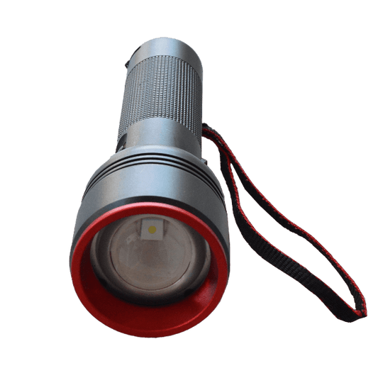 LED Torch Flashlight Rechargeable Waterproof Handheld For Outdoor Emergency With USB And Lithium Battery