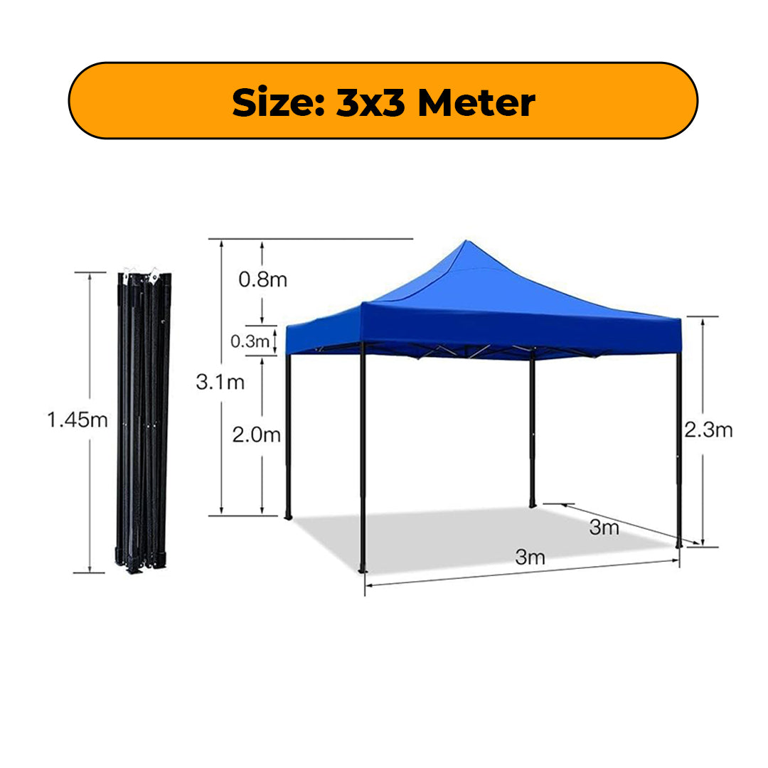Folding Canopy Shade – Portable Outdoor Shade with Carry Bag