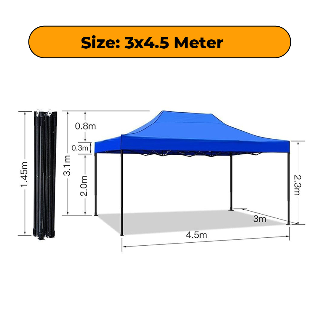 Folding Canopy Shade – Portable Outdoor Shade with Carry Bag