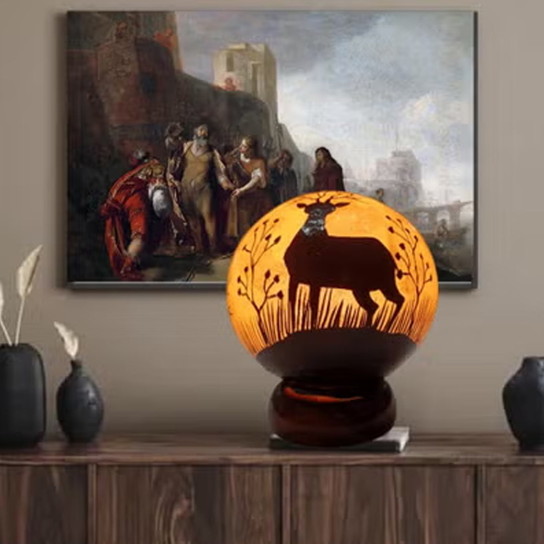 Desk Lightning Lamp Home Décor Handmade Night Lightning Lamp