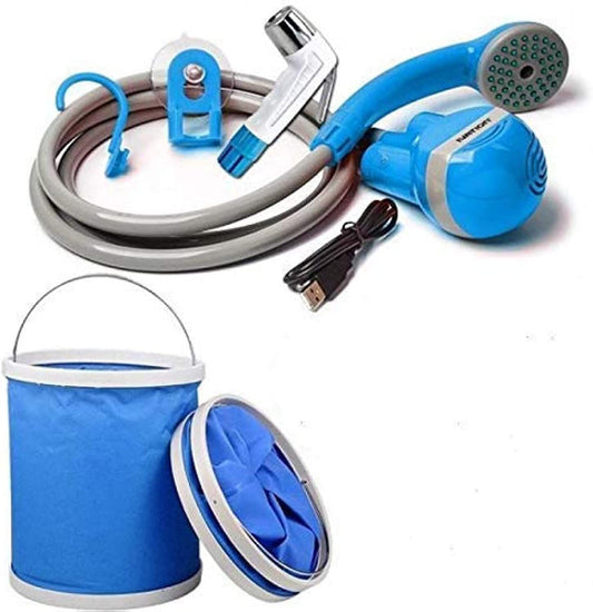 Portable Outdoor Shower Kit - USB Rechargeable