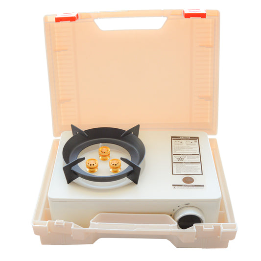 Portable Gas Stove for Outdoor and Cooking Camping Automatic Heat Control with Bag