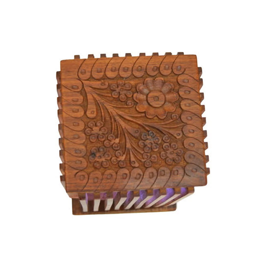 Wooden Handicraft Table Lamp