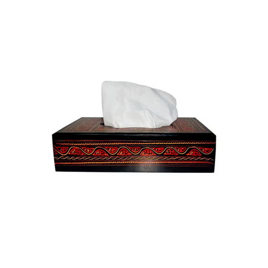 wooden tissue box handmade nakashi art